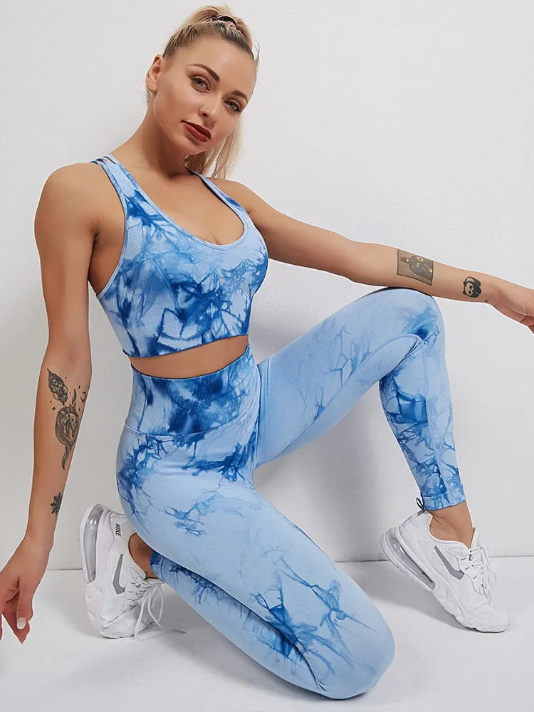 013 New Print Seamless Fitness Push Up Leggings
