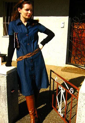 0505 FABIENNE Shirtdress sewing pattern
