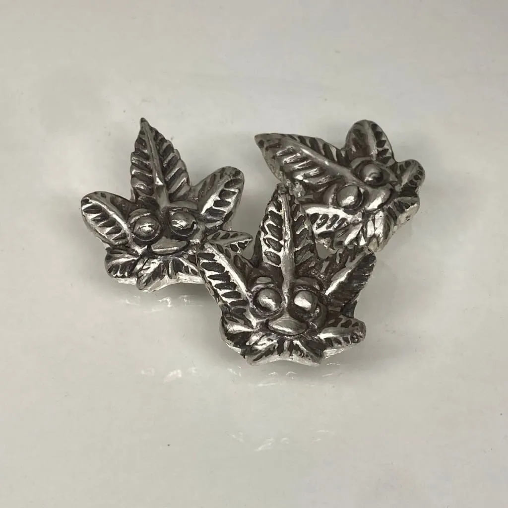 1 Ozt MK BarZ "Stoned AF" Weed Leaf Bar .999 FS Hand Poured