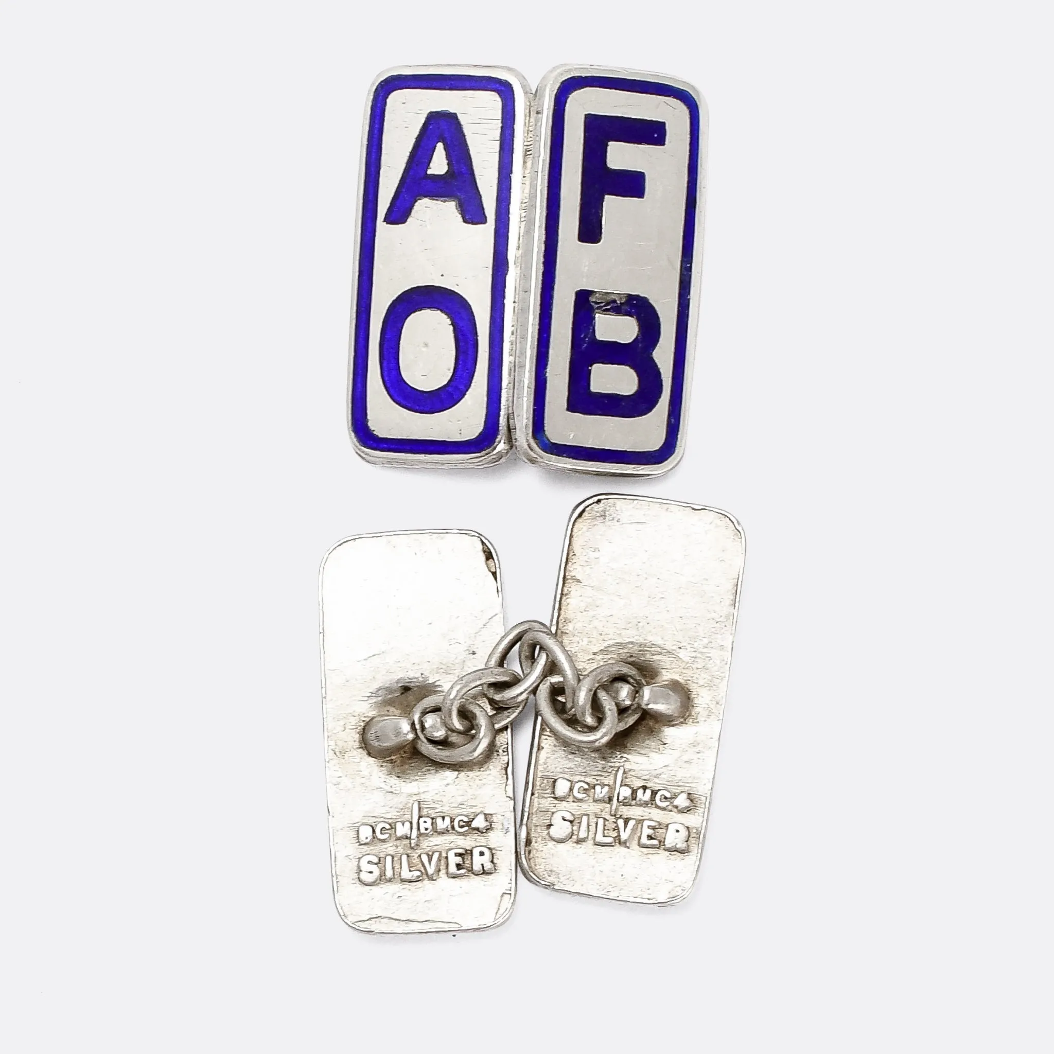 1920s "Ancient Order Of Froth Blowers" Novelty Cufflinks
