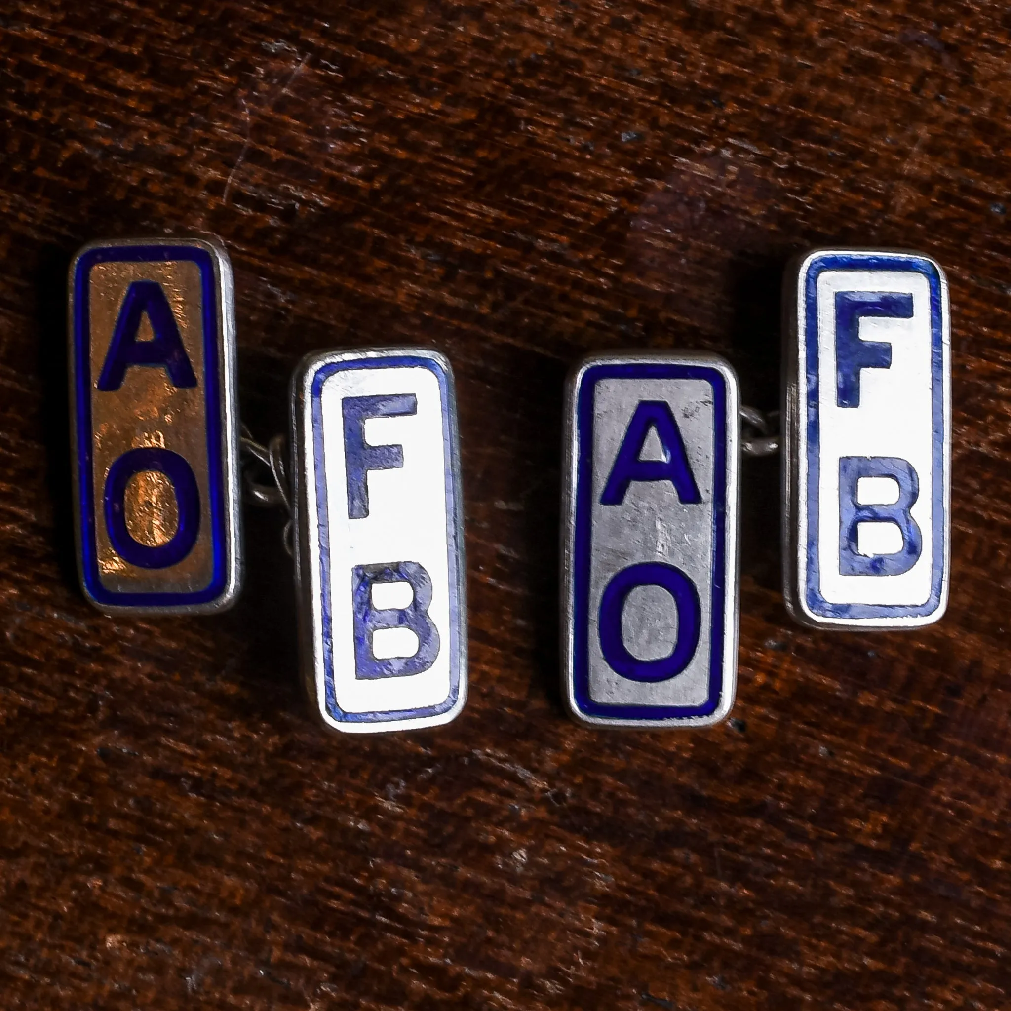 1920s "Ancient Order Of Froth Blowers" Novelty Cufflinks