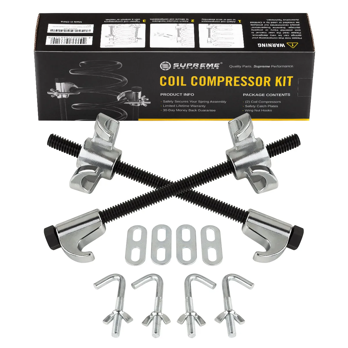 2004-2015 Nissan Armada Front Suspension Lift Kit and Spring Compressor 2WD 4WD