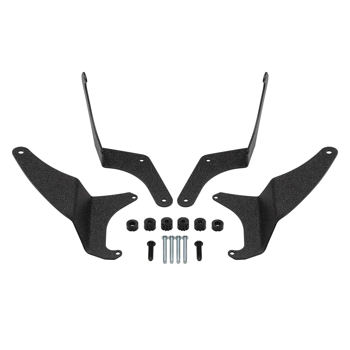 2018-2022 Jeep Wrangler JL Dual A-Pillar Light Mounting Brackets