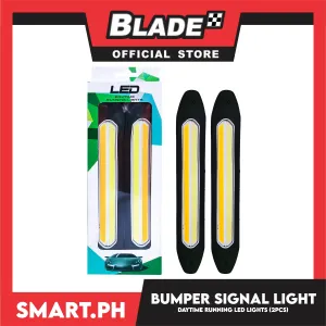 2pcs Car Led Bumper Signal Light Split, Daytime Running Led Lights Waterproof, Ultra Bright And Ultralow-Power Consumption