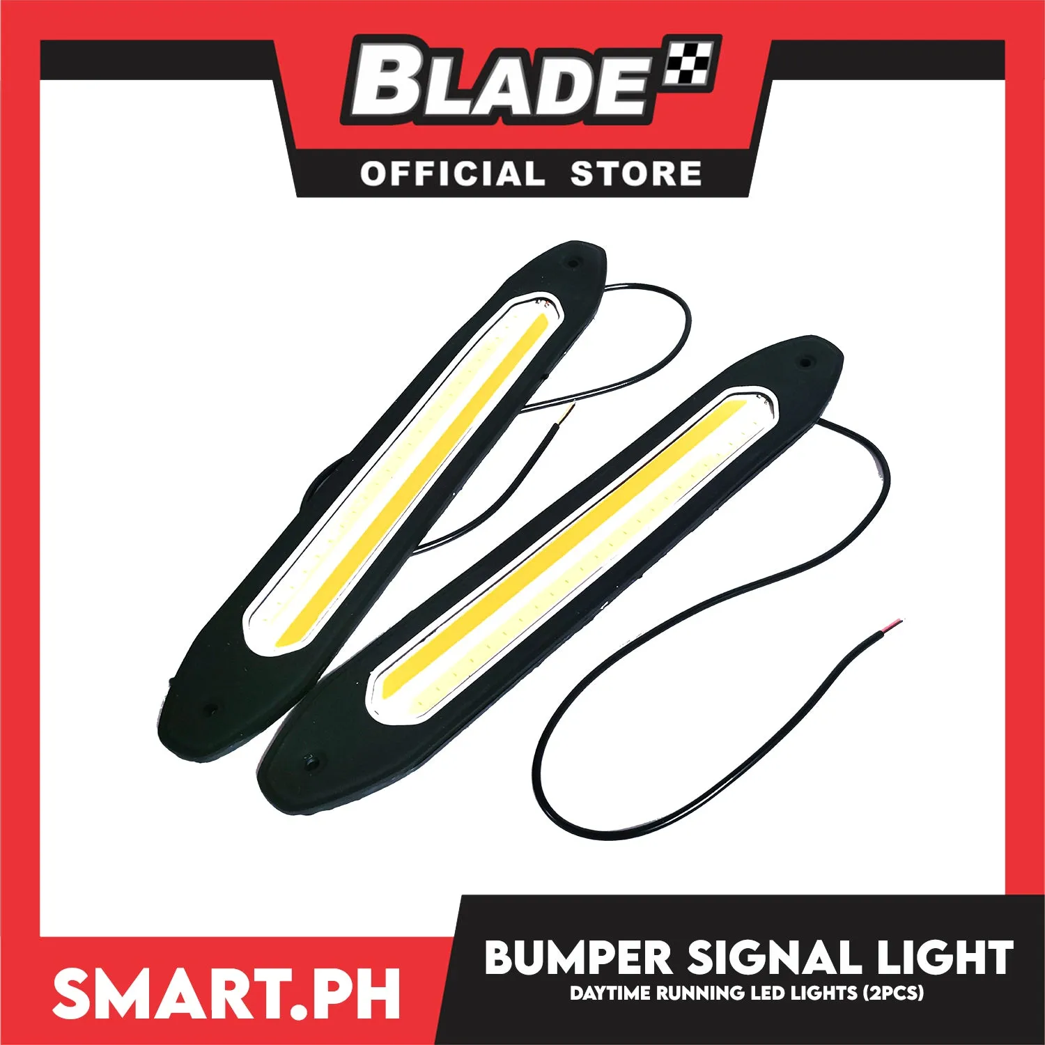 2pcs Car Led Bumper Signal Light Split, Daytime Running Led Lights Waterproof, Ultra Bright And Ultralow-Power Consumption