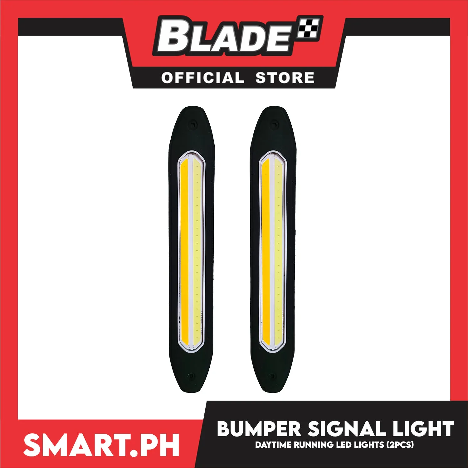 2pcs Car Led Bumper Signal Light Split, Daytime Running Led Lights Waterproof, Ultra Bright And Ultralow-Power Consumption