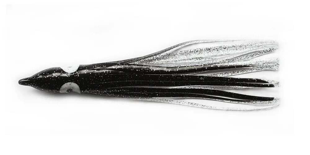 30 X Octopus Squid Skirt Trolling Jig Lure Fishing Tackle 10cm