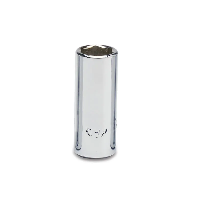3/8" Drive Metric Intermediate Sockets - 6-PT.