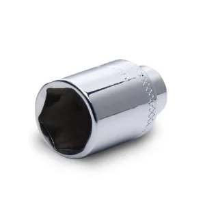 3/8" Drive Metric Intermediate Sockets - 6-PT.