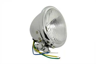 4 ½" Round Chrome Headlight