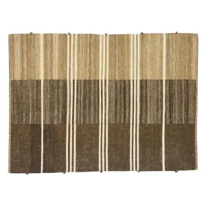 4'9" x 6'5" Striped Kilim Rug