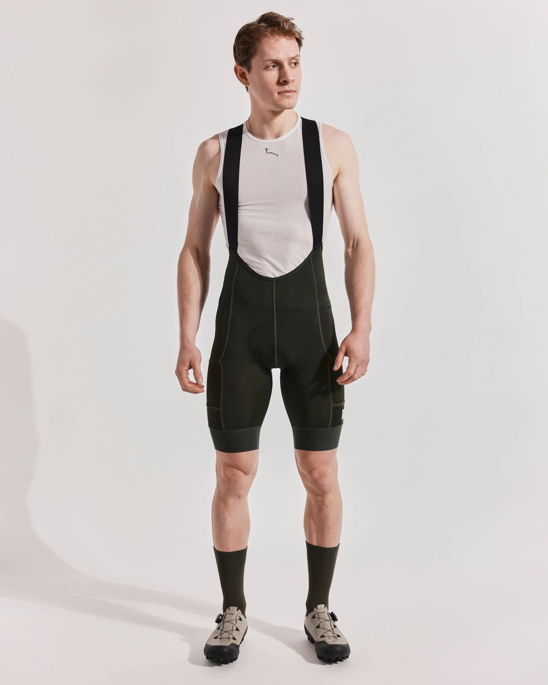 ALBION Men's ABR1 Pocket Bib Shorts - Rosin