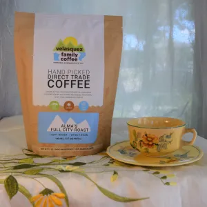 Alma's Full City Roast Coffee (light) | Velvety, Full and Mellow