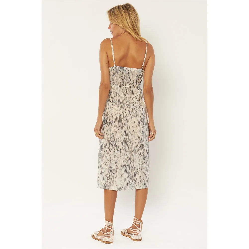 Amuse Society Womens Julia Woven Midi Dress