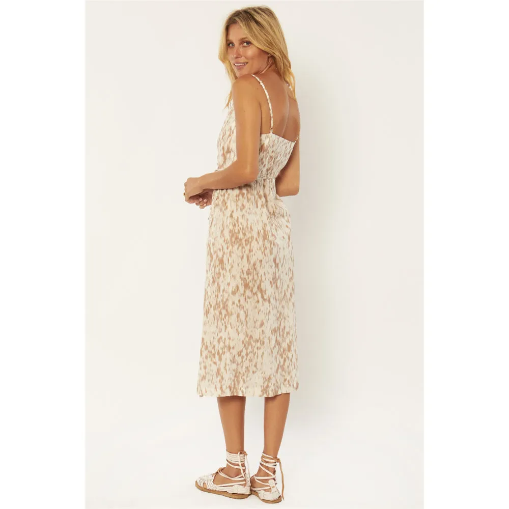 Amuse Society Womens Julia Woven Midi Dress