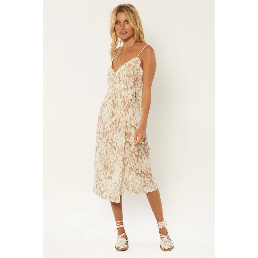 Amuse Society Womens Julia Woven Midi Dress