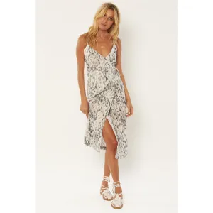 Amuse Society Womens Julia Woven Midi Dress