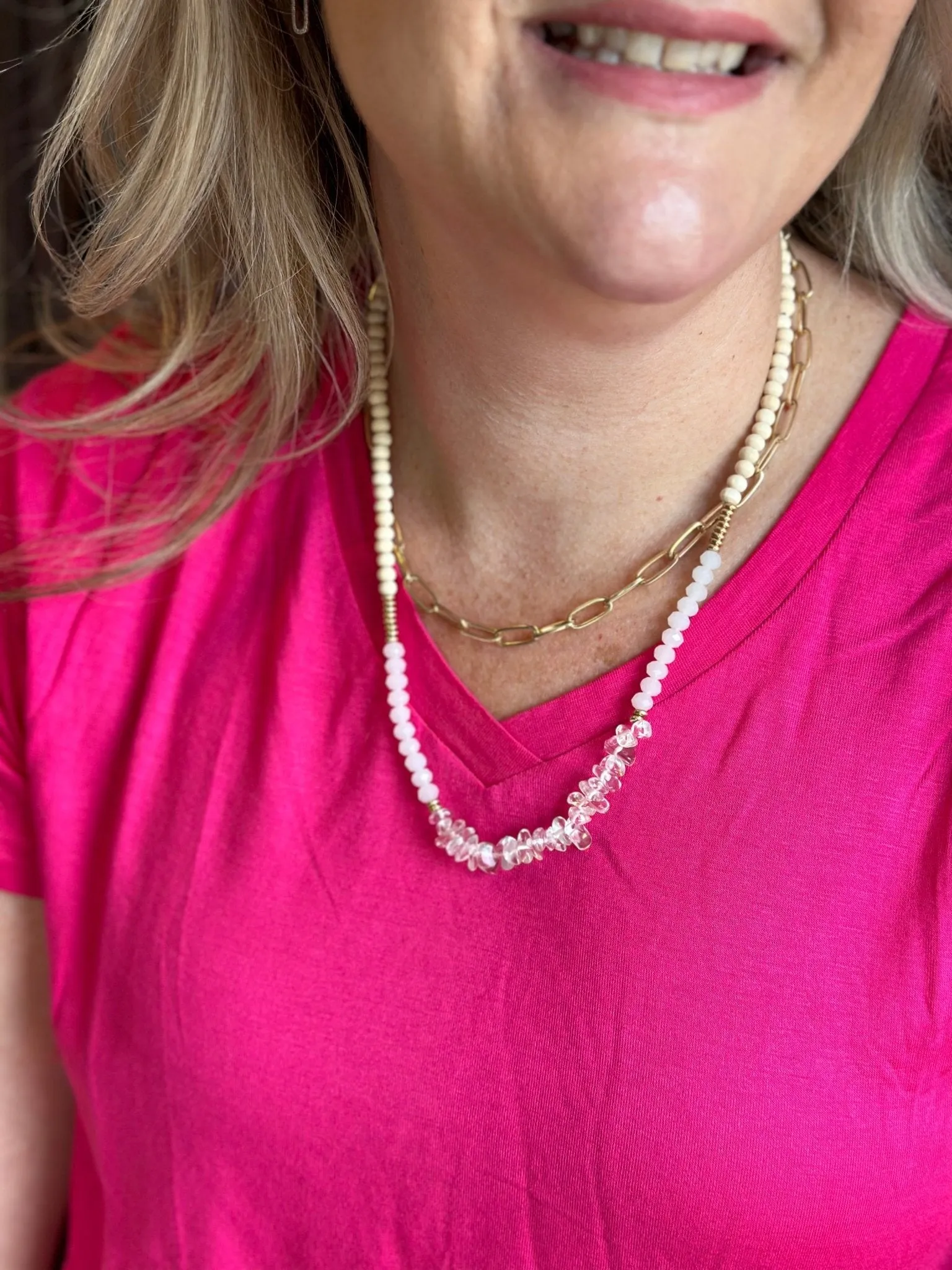 Anders Layered Necklace - Natural
