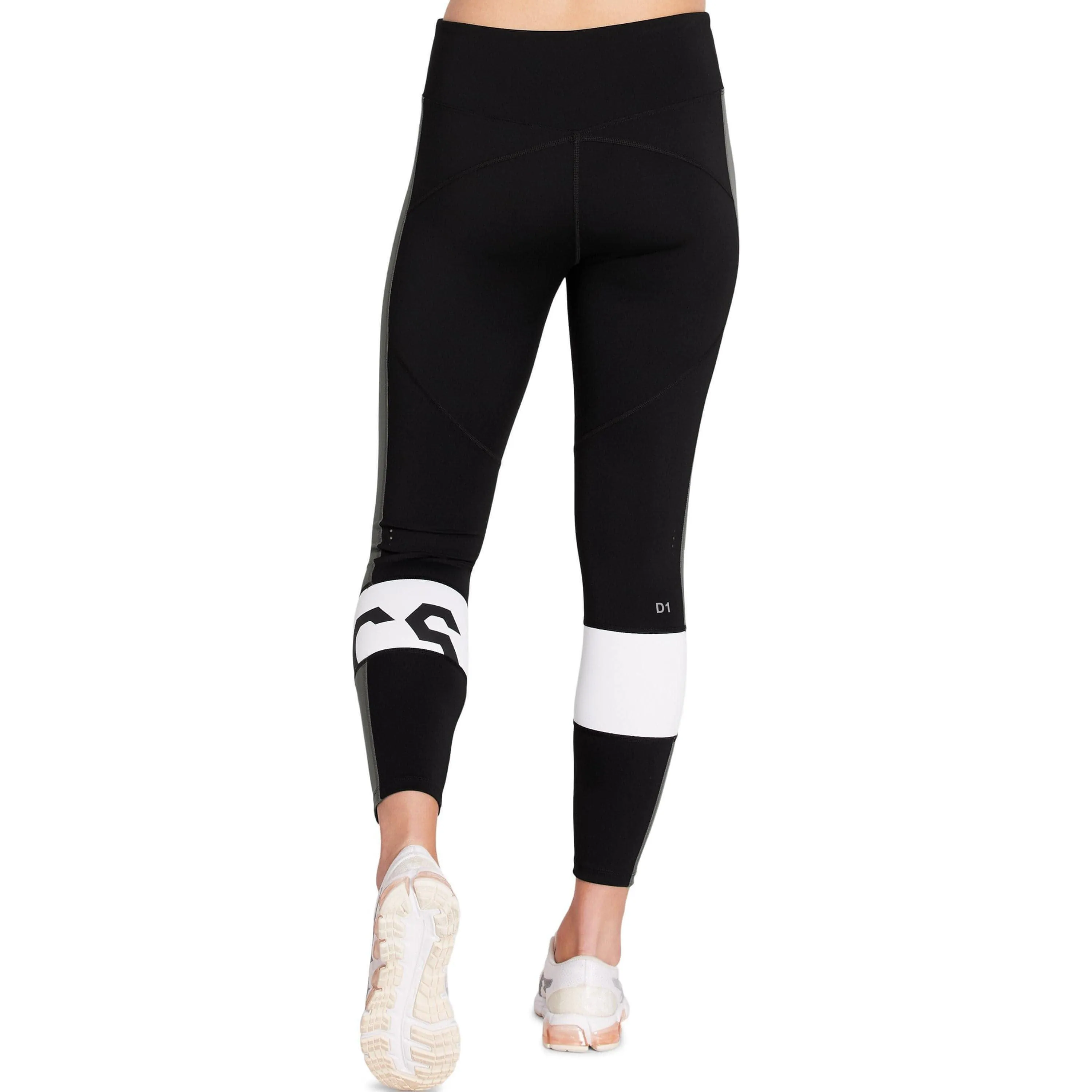 Asics Colour Block 2 Womens 7/8 Running Tights - Black