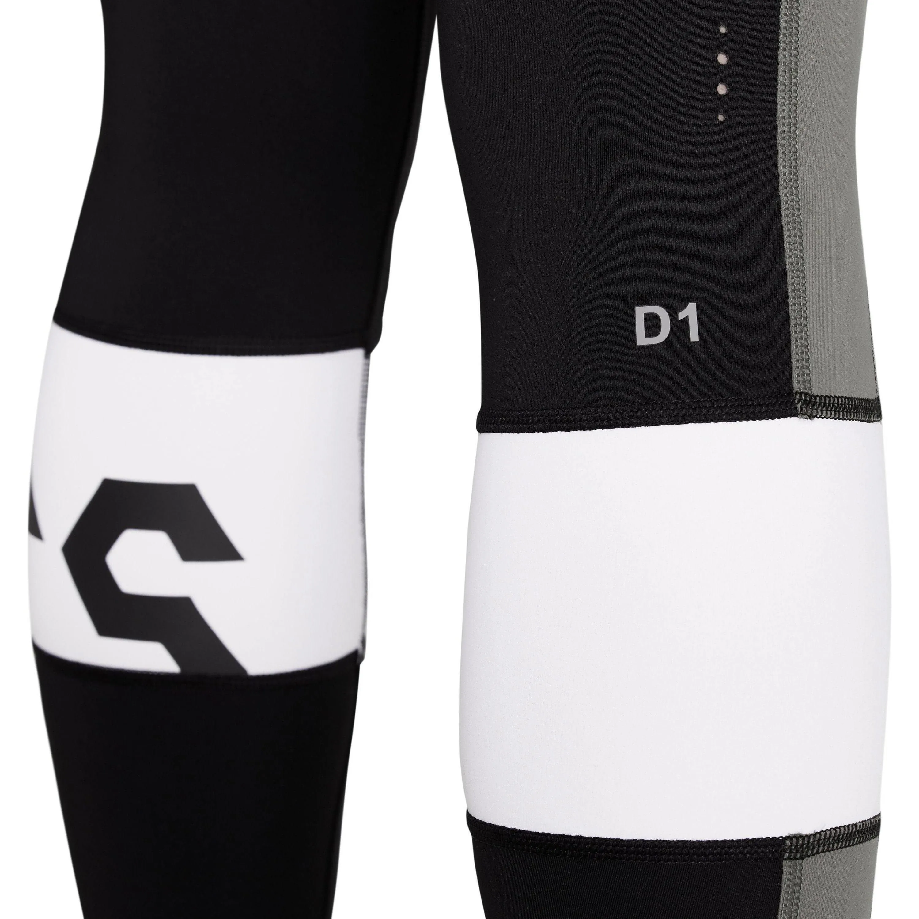 Asics Colour Block 2 Womens 7/8 Running Tights - Black