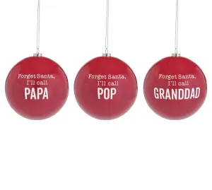 Assorted Grandfather Ornament