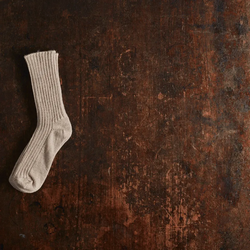 Baby & Kids Merino Wool Socks - Moss Melange