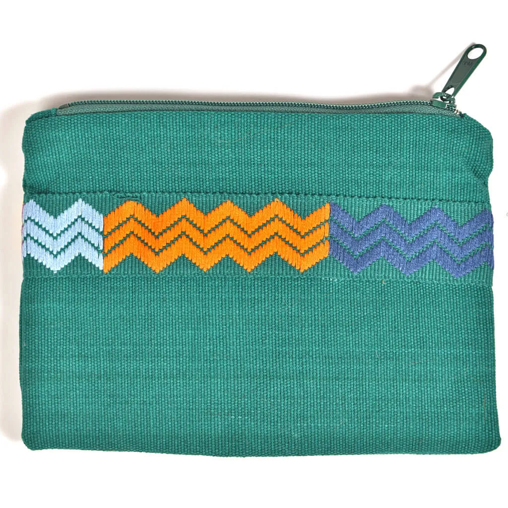 Backstrap Basics Clutch | Emerald Green H