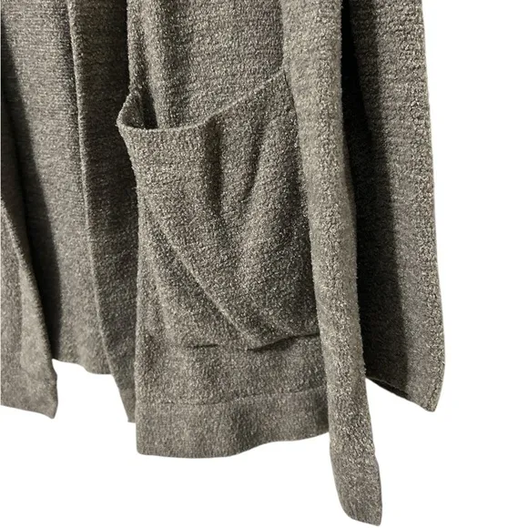 Barefoot Dreams Cozy Chic Lite Hooded Sweater Cardigan—size XL