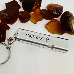 Bawdy Emergency Whistle | Fck Off | Blow Me | Grabber | Safety Alert | Adult Gag Gift | Gift for Bachelorette | LGBTQIA Gift