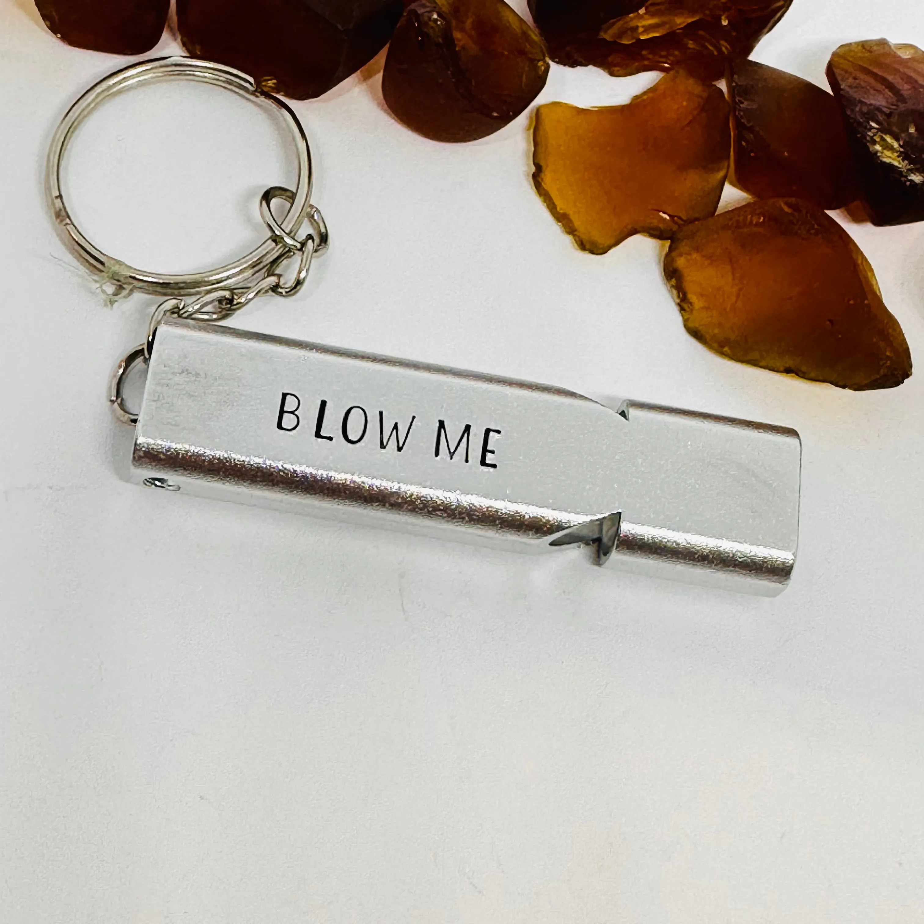 Bawdy Emergency Whistle | Fck Off | Blow Me | Grabber | Safety Alert | Adult Gag Gift | Gift for Bachelorette | LGBTQIA Gift