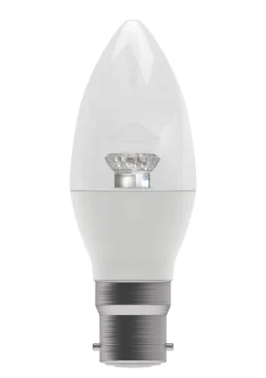 Bell Dimmable LED Candle 4W BC Clear Cool White