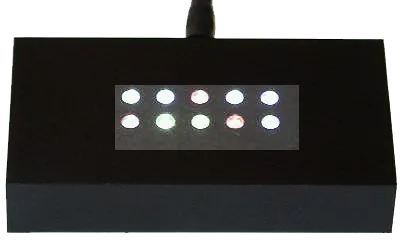 Black Plastic Light Base for your Optical Crystal