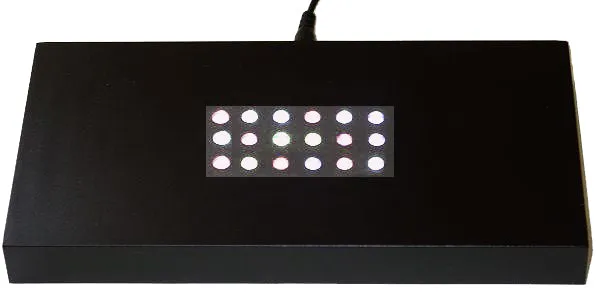 Black Plastic Light Base for your Optical Crystal