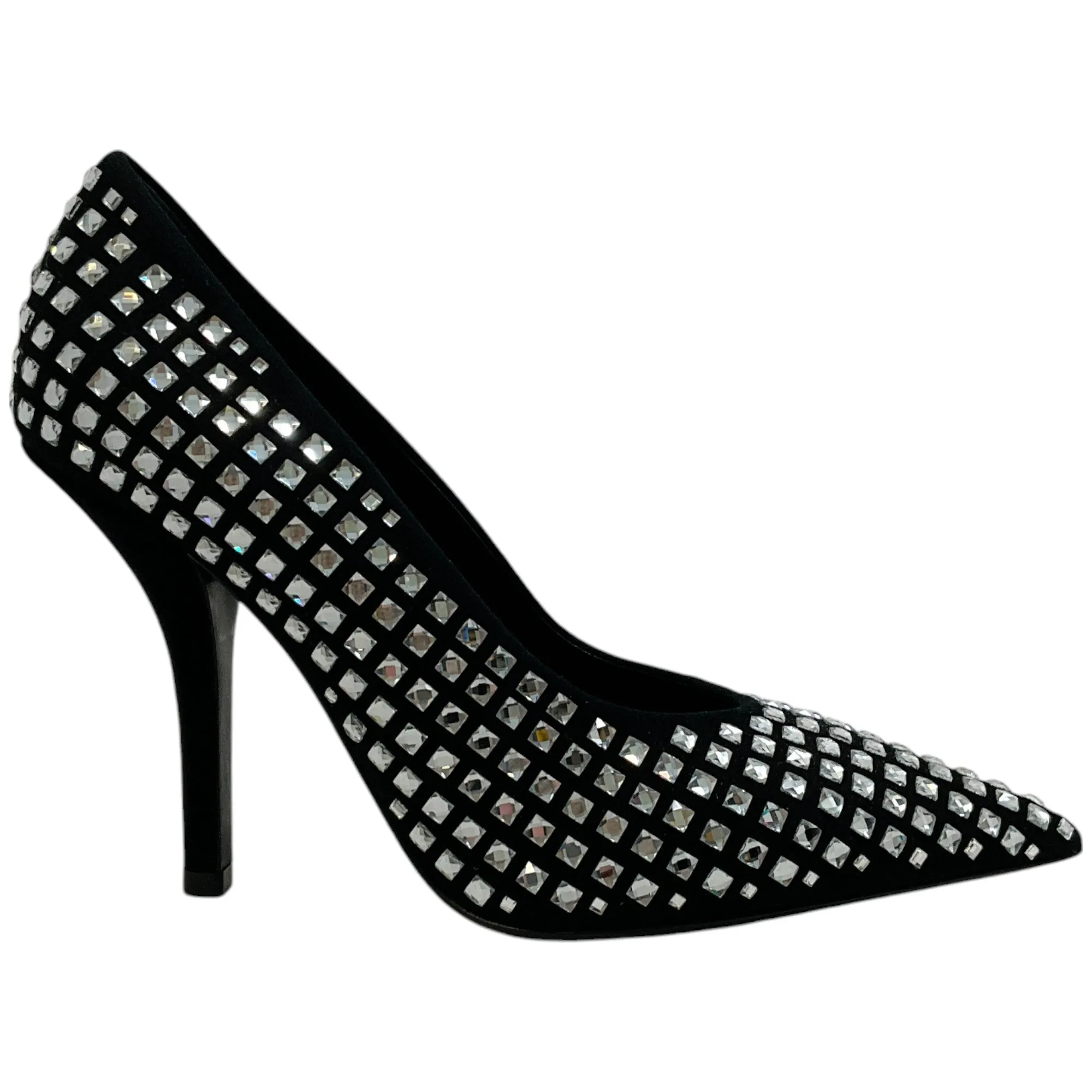 Burberry Black Crystal Embellished Madelina Pumps
