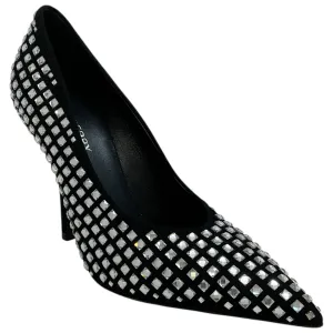 Burberry Black Crystal Embellished Madelina Pumps