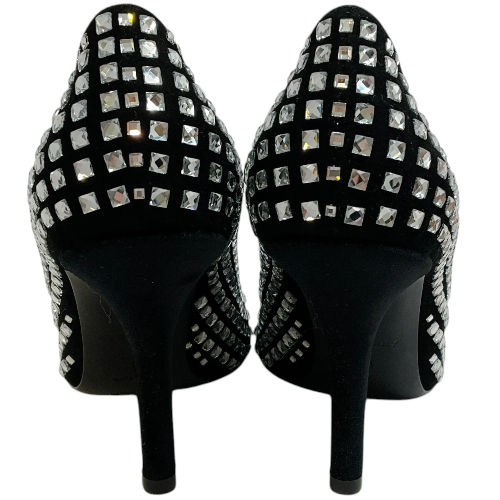 Burberry Black Crystal Embellished Madelina Pumps