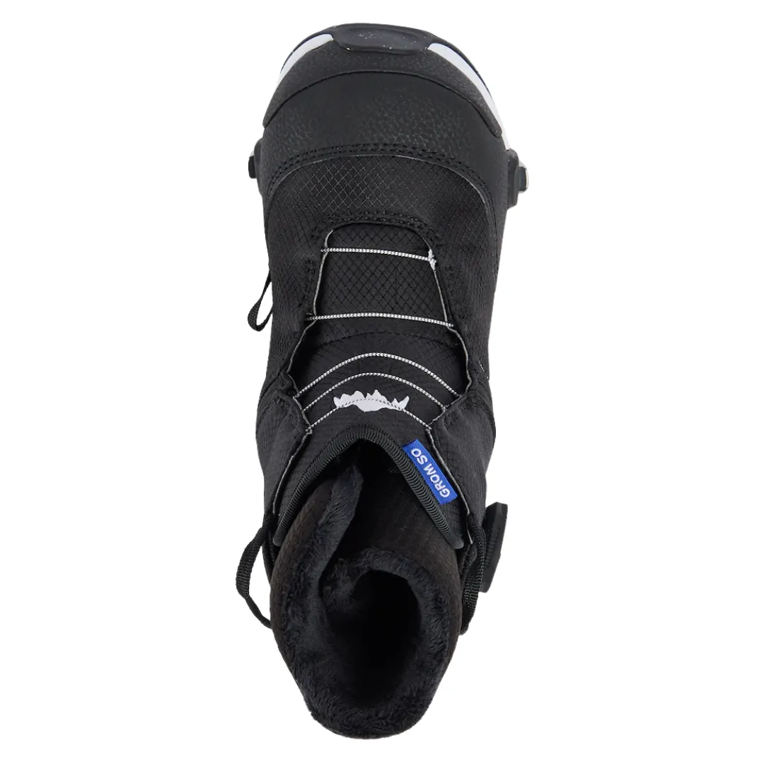 Burton Kids Grom Step On Snowboard Boots - Black