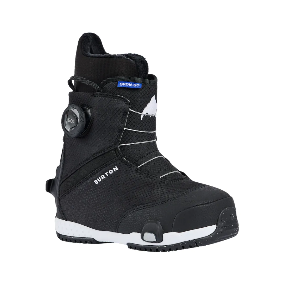 Burton Kids Grom Step On Snowboard Boots - Black