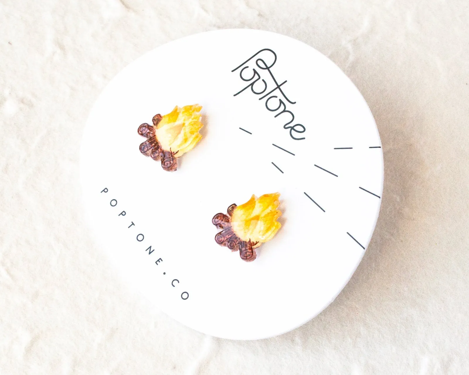 Campfire Stud Earrings
