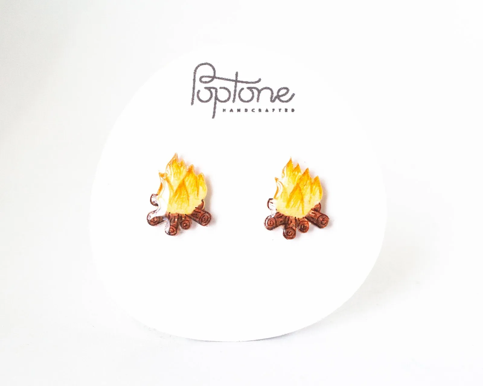 Campfire Stud Earrings