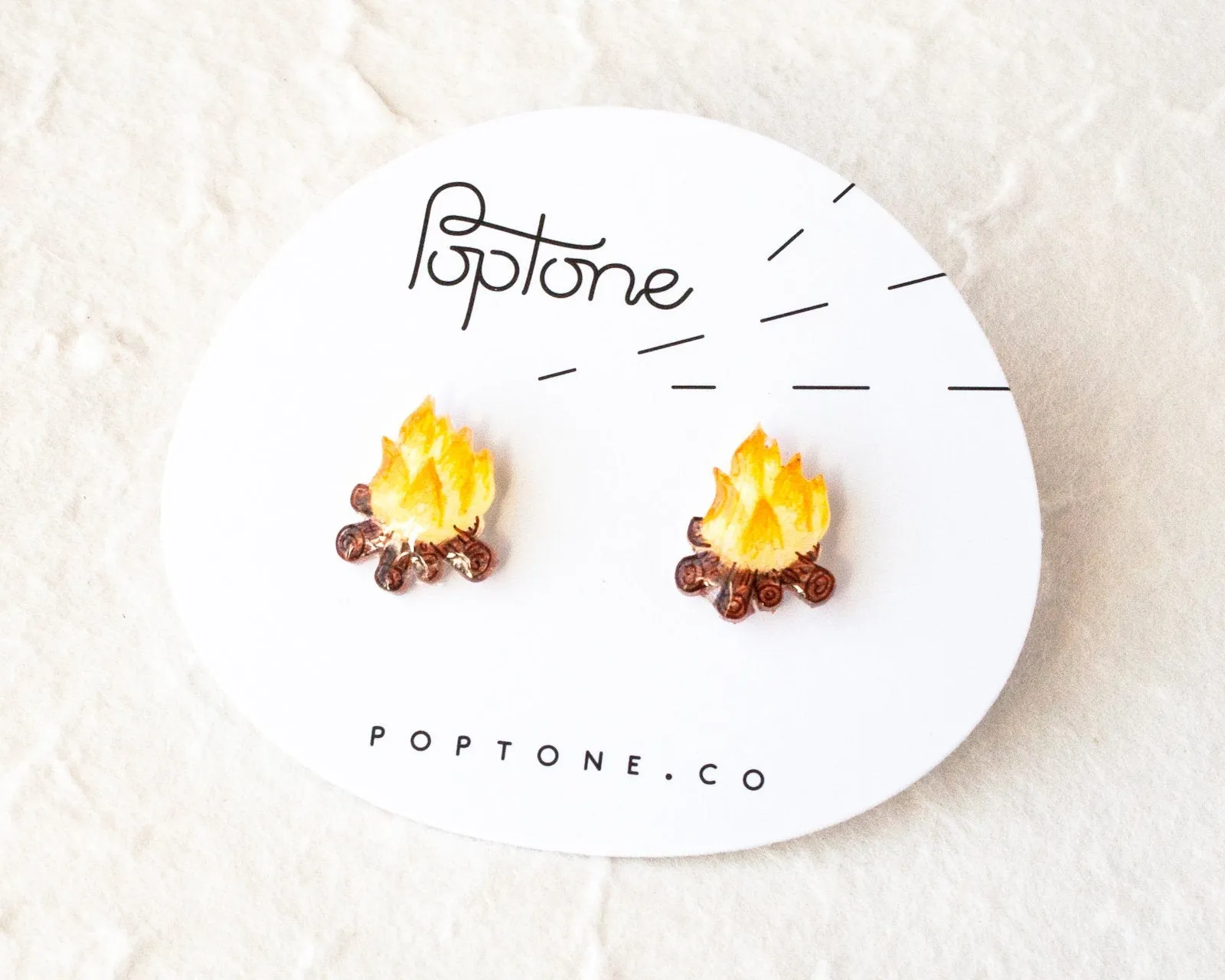 Campfire Stud Earrings