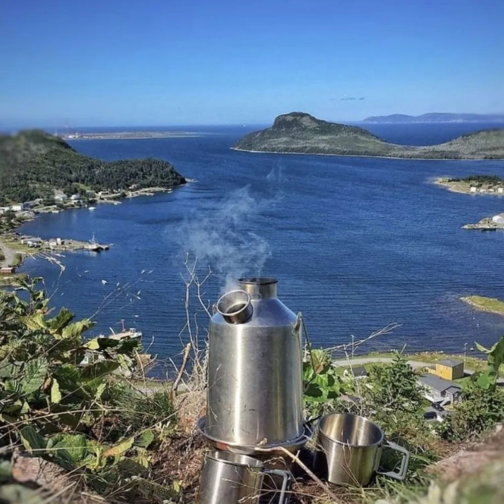 Camping Cup Set (350ml & 500ml) - Stainless Steel