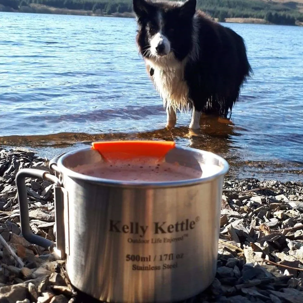 Camping Cup Set (350ml & 500ml) - Stainless Steel