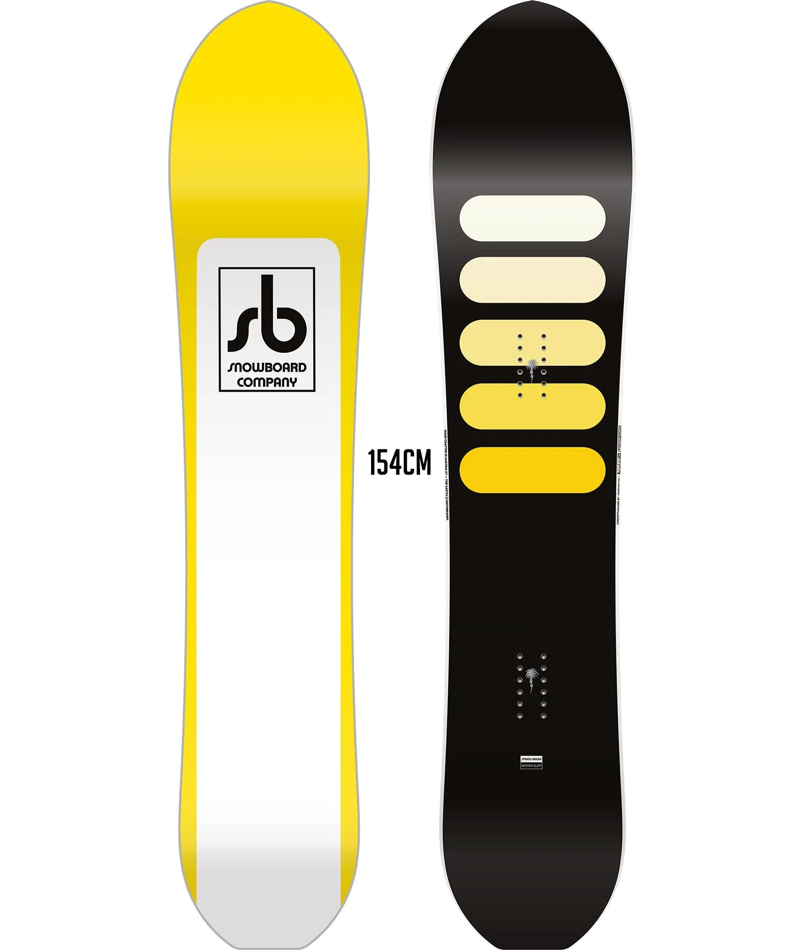 Capita Spring Break Powder Racers Snowboard Mens 2022