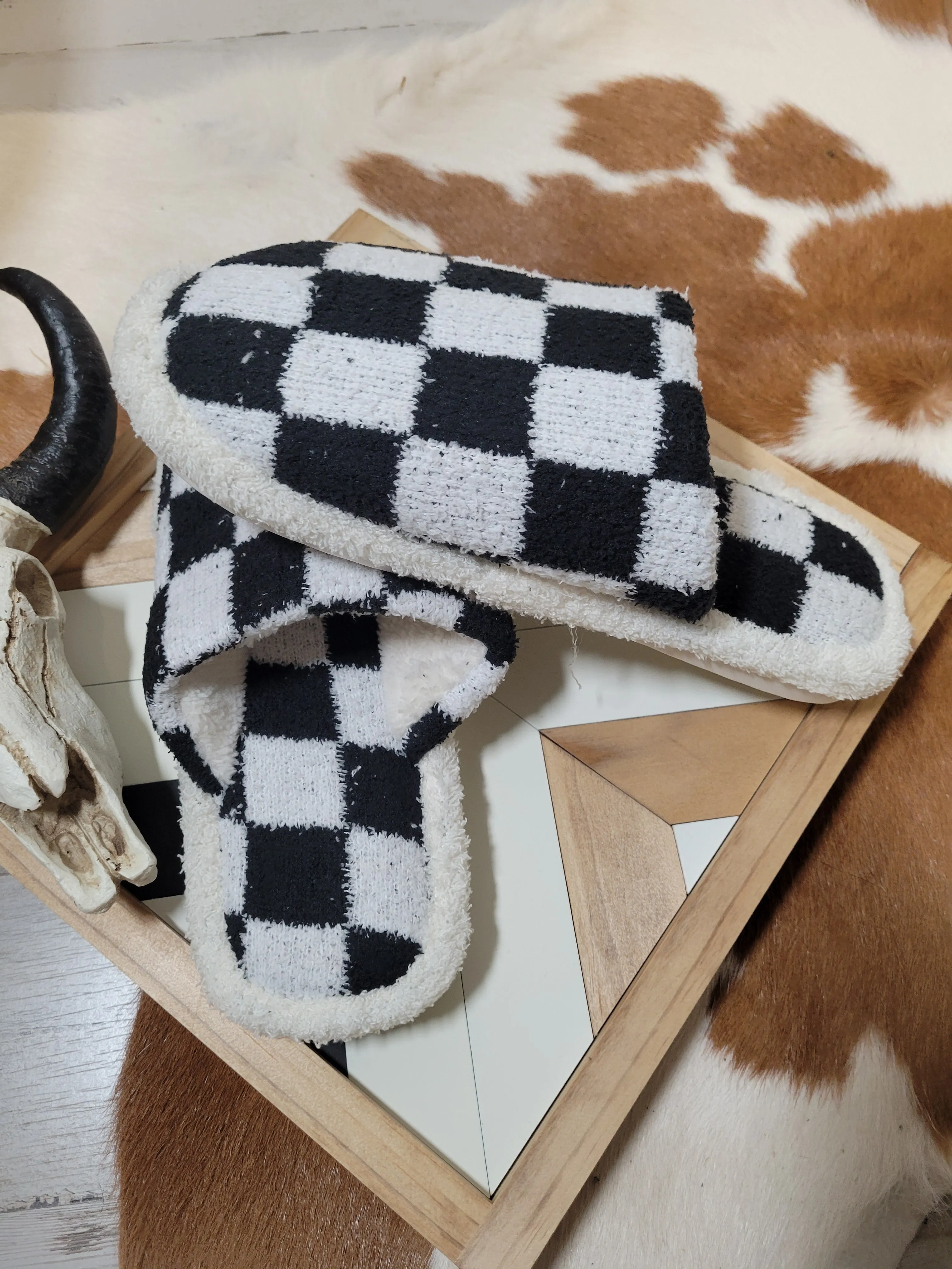 Check Mate Slippers