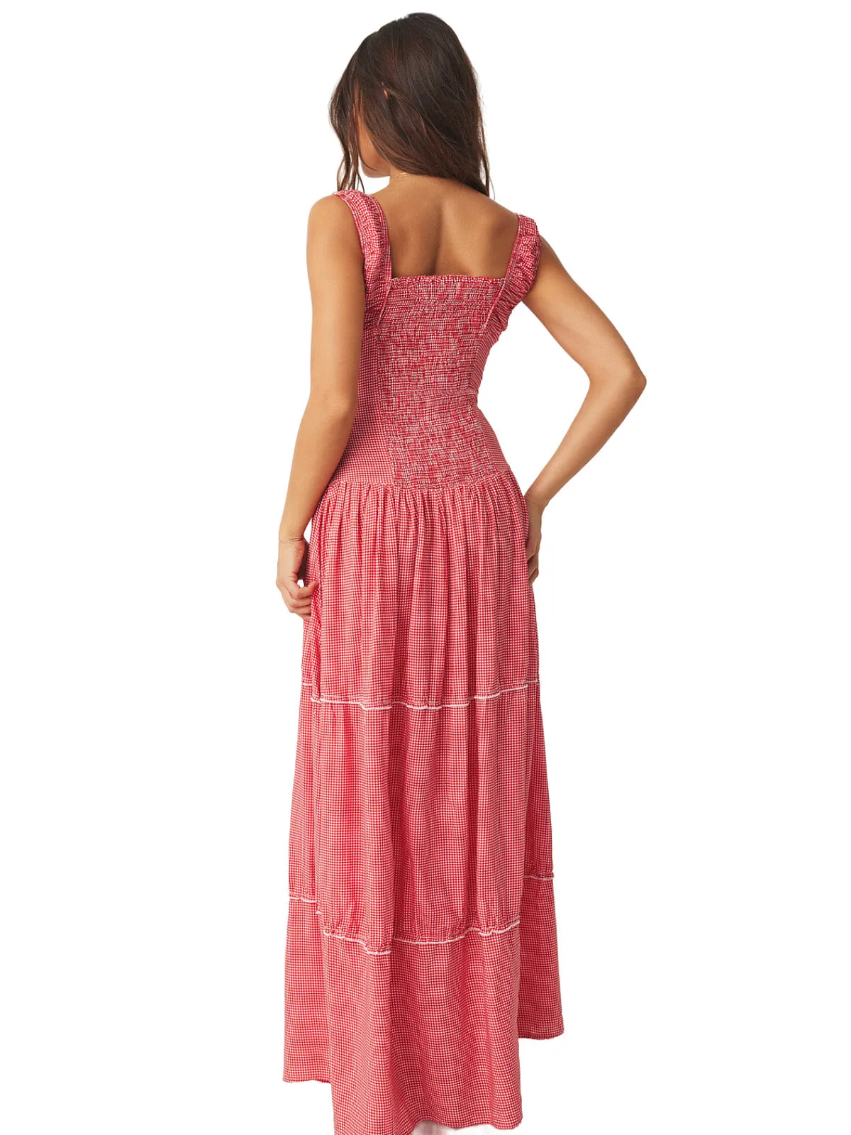 Christabelle Ruffle Maxi Dress ::RET