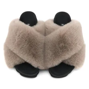 Cloud Slippers in Nude