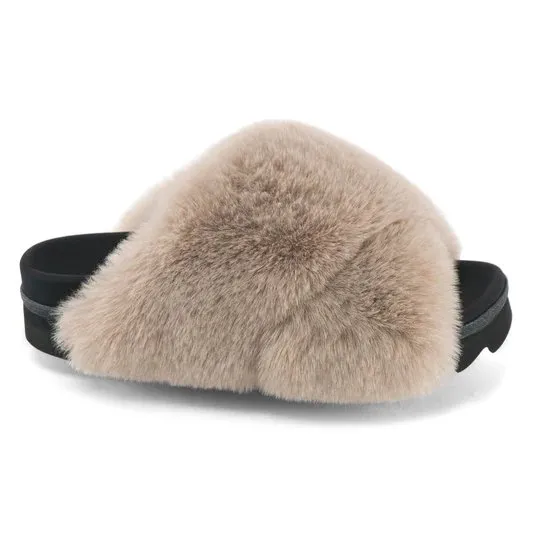 Cloud Slippers in Nude