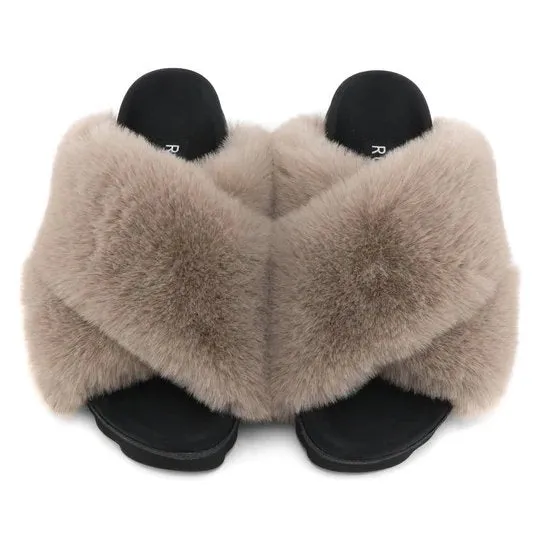 Cloud Slippers in Nude