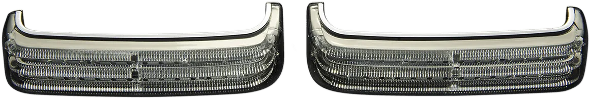 Custom Dynamics PB-SBSEQ-BCM4CR Probeam Sequential LED Saddlebag Light - Chrome With Red Lens